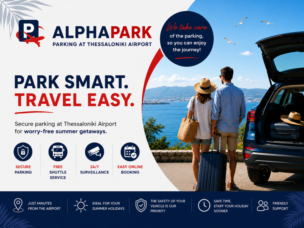 Book now for AlphaPark airport parking at SKG Airport